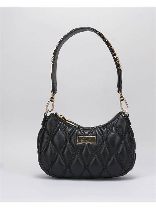 Embossed fabric hobo bag with lettering Elisabetta Franchi ELISABETTA FRANCHI | Bag | BS63A47E2110